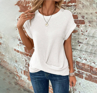 Darleen - Modisches Damen Shirt Kurzarm Bequem
