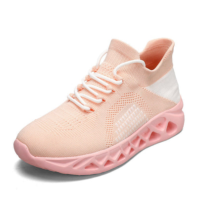 Damen Leichtgewicht Atmungsaktive Lauf Sneakers mit Stoßdämpfungstechnologie Fudus