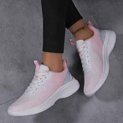 Damen Atmungsaktive Leichte Laufschuhe mit Verbesserter Komfort und Unterstützung Fudus