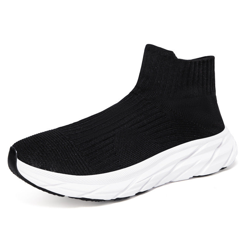 Damen High-Top Performance Strick-Sneaker mit Dämpfung Fudus