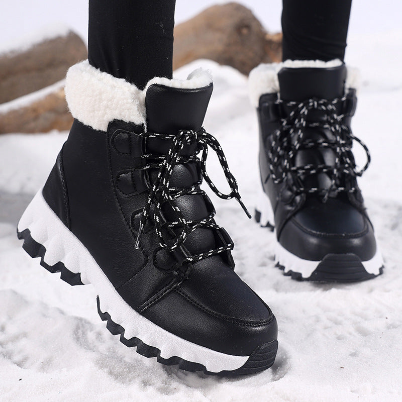 Damen Isolierte Hohe Winterstiefel Fudus