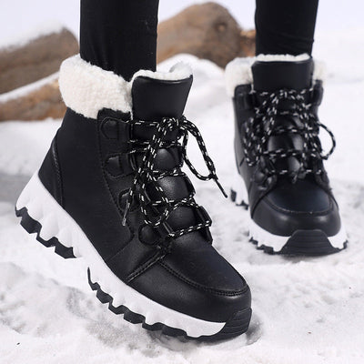 Damen Isolierte Hohe Winterstiefel Fudus