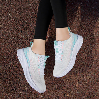 Damen Leichte Atmungsaktive Lauf-Sneaker mit Verbesserter Komforttechnologie Fudus