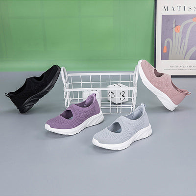 Damen Atmungsaktive Slip-On Performance Sneakers mit strukturiertem Support Fudus