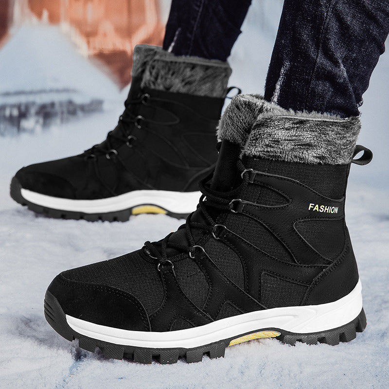Damen Isolierte Winter Wanderschuhe mit Kunstfellfutter Fudus