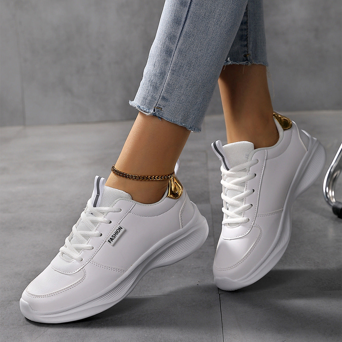 DamenStylischeLeichteFreizeitsneaker Fudus