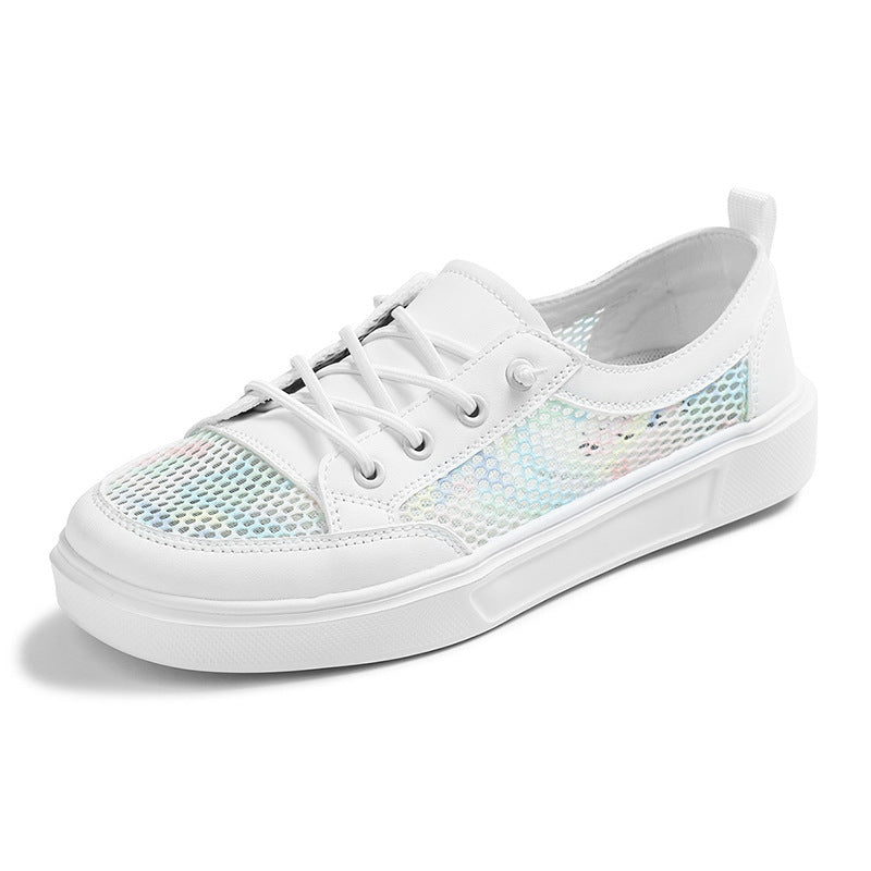 Damen Leichte Mesh Schnürsneaker Fudus