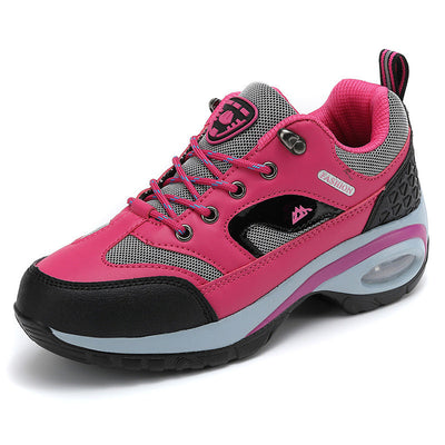 Damen leichte luftgepolsterte Sneakers mit atmungsaktiven Mesh-Panels Fudus