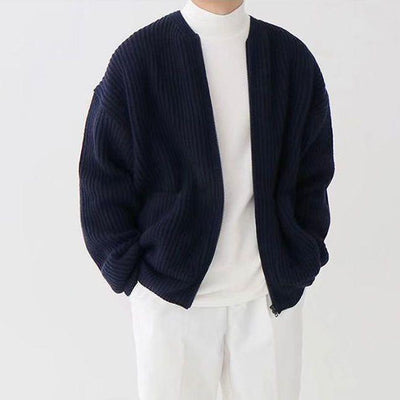 Strickjacke mit entspanntem Schnitt für Herren