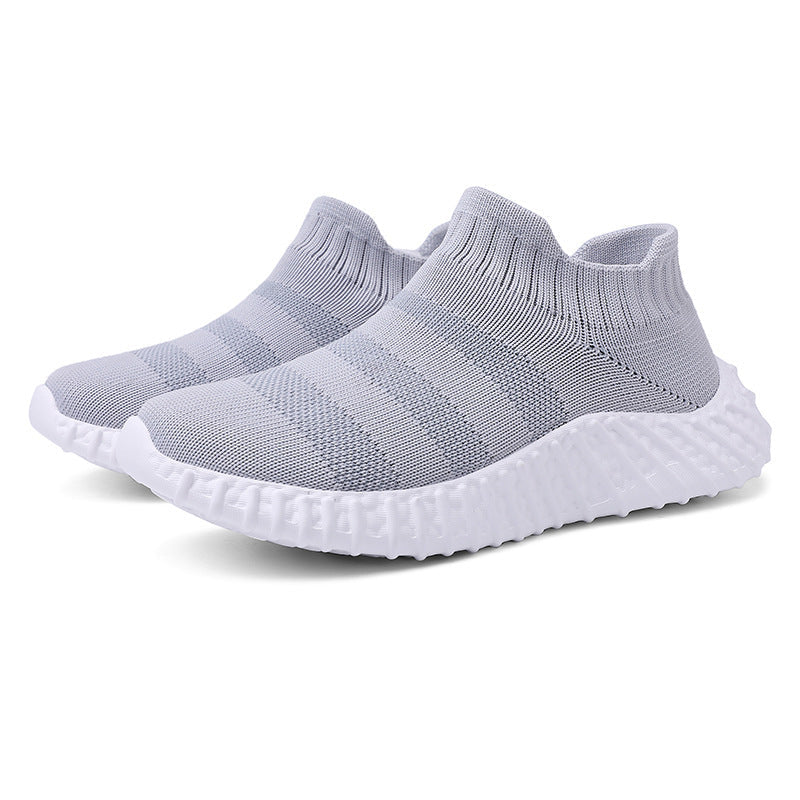Damen Stretch-Strick Slip-On Sneakers Fudus