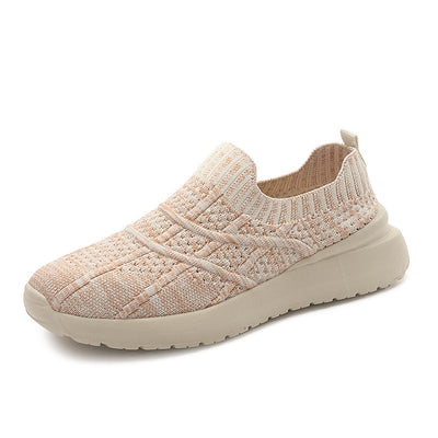 Damen Atmungsaktive Strick Slip-On Sneakers Fudus
