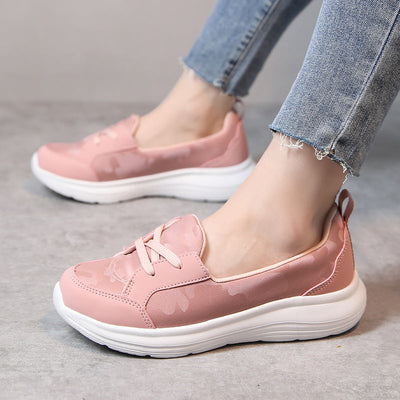 Damen Freizeit Slip-On Walking Sneakers Fudus