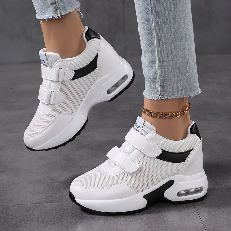 Damen Sneaker mit Klettverschluss und Luftpolsterung Fudus