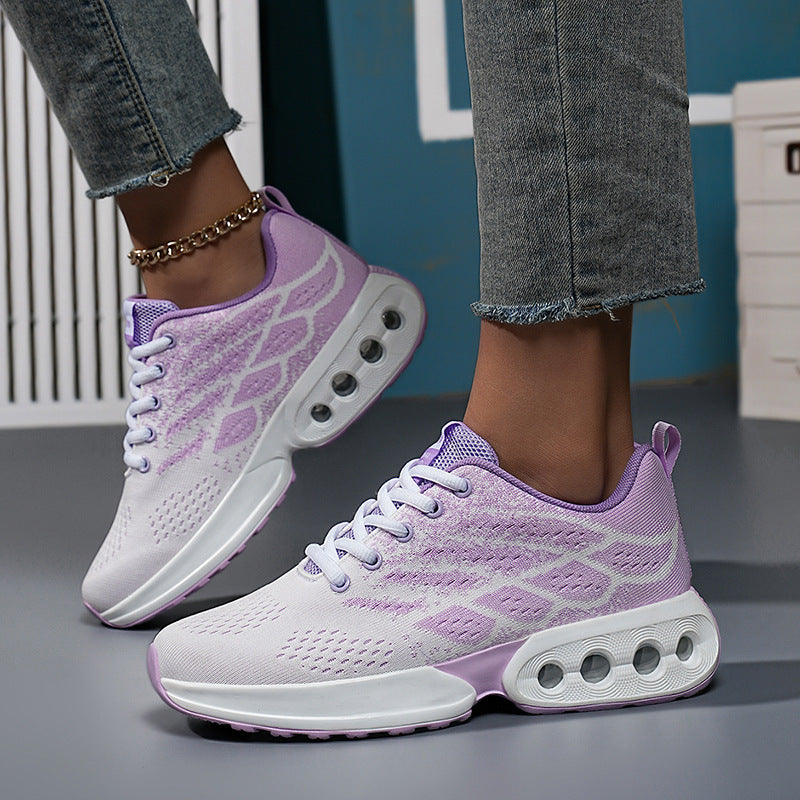 Damen Air-Cushioned Leichte Lauf-Sneaker Fudus