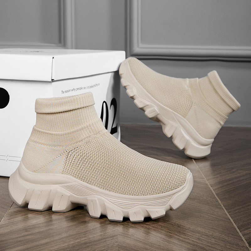 Damen High-Top Atmungsaktive Fitness Sneakers Fudus