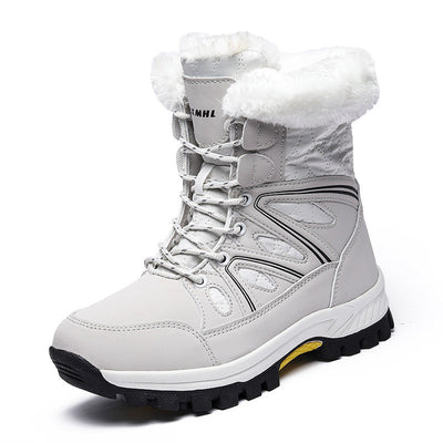 Damen isolierte Schneestiefel mit Kunstpelzfutter Fudus