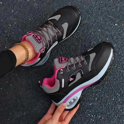 Damen leichte luftgepolsterte Sneakers mit atmungsaktiven Mesh-Panels Fudus