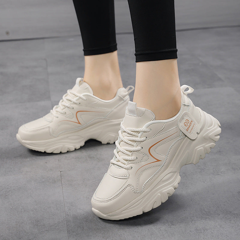 Damen Chunky Casual Sneakers mit verbesserter Dämpfung Fudus