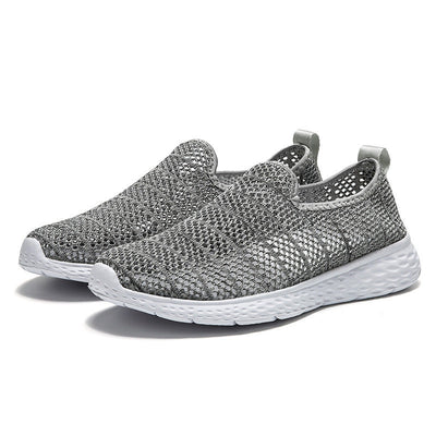 Damen Atmungsaktive Slip-On Walking Sneakers Fudus