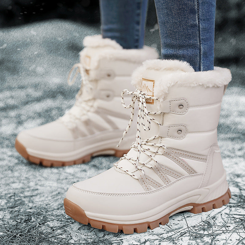 Damen Isolierte Winter Wanderschuhe Fudus