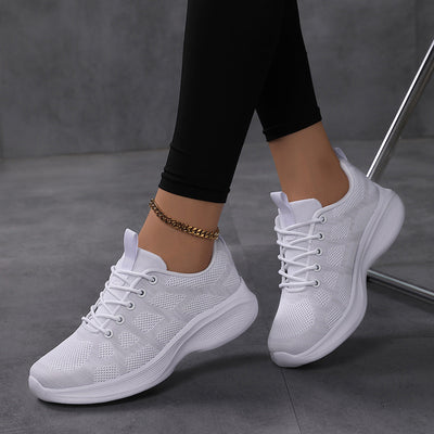 Damen Atmungsaktive Lauf Sneaker mit Verbesserter Bequemlichkeit und Flexibilität Fudus