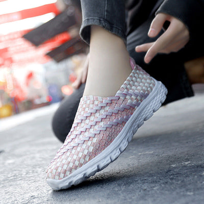 Damen Atmungsaktive Memory-Schaum Slip-On Sneaker Fudus