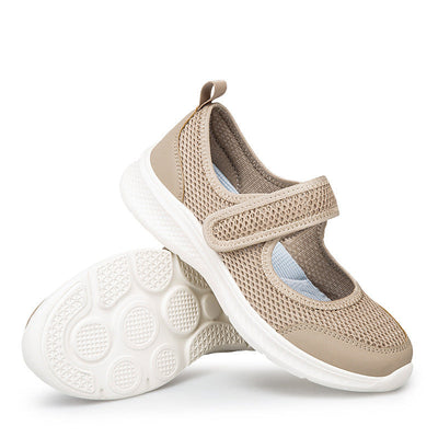 Damen Atmungsaktive Klettverschluss Wanderschuhe Fudus