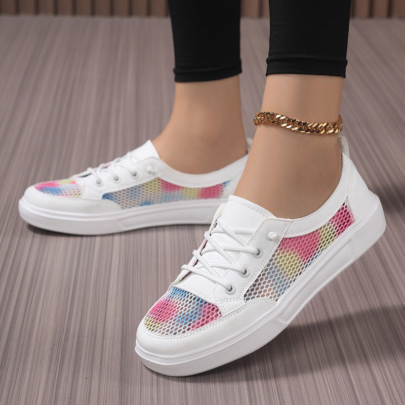 Damen Leichte Mesh Schnürsneaker Fudus