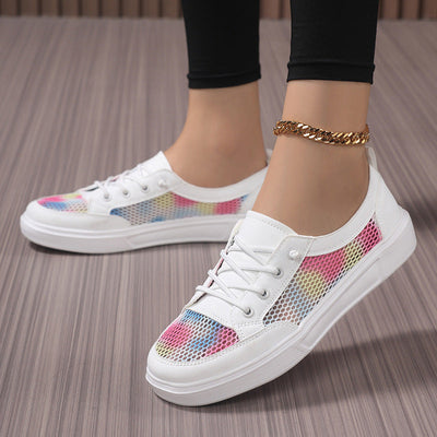 Damen Leichte Mesh Schnürsneaker Fudus