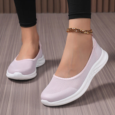Damen Leichte Slip-On Freizeitschuhe Fudus