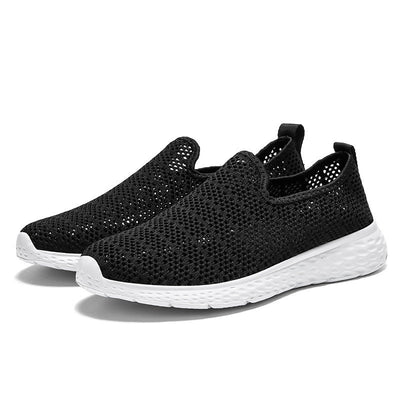 Damen Atmungsaktive Slip-On Walking Sneakers Fudus