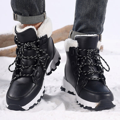 Damen Isolierte Hohe Winterstiefel Fudus
