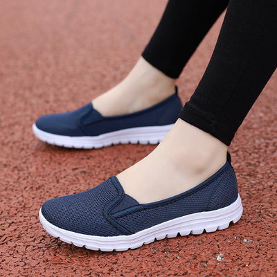 Damen Leichte Slip-On Walking Schuhe Fudus
