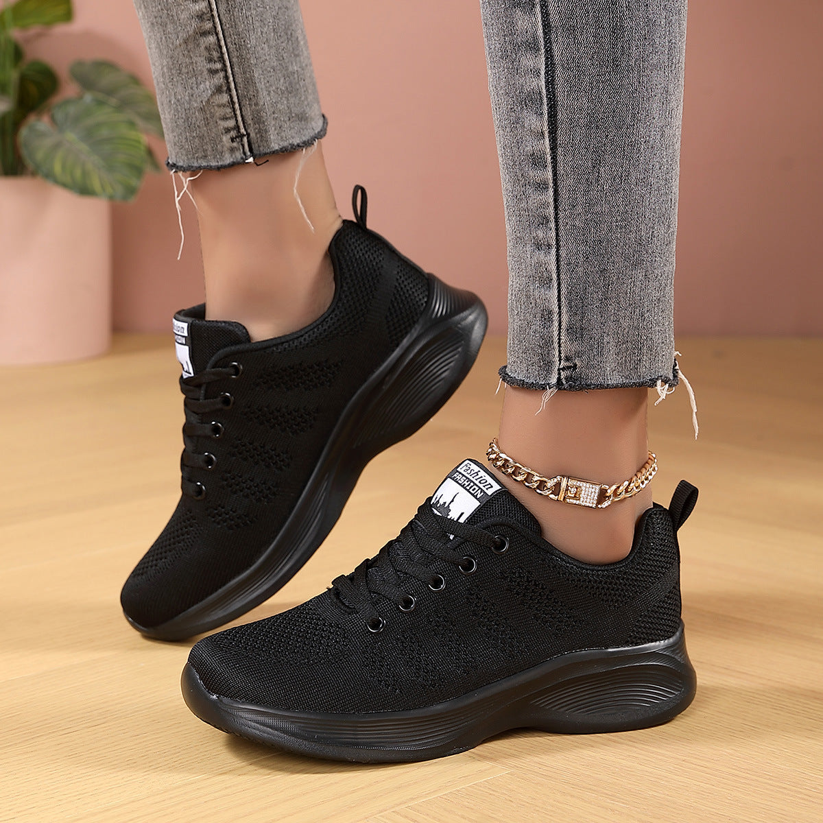 Damen Atmungsaktive Lauf Sneaker mit Verbesserter Bequemlichkeit und Flexibilität Fudus