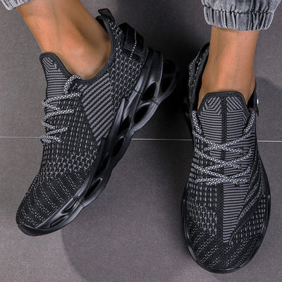 Unisex Leichtgewicht Atmungsaktive Lauf Sneakers mit Verbesserter Dämpfung Fudus