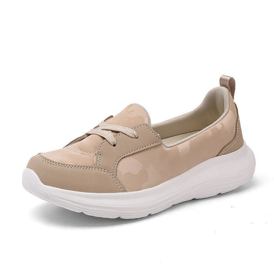 Damen Freizeit Slip-On Walking Sneakers Fudus