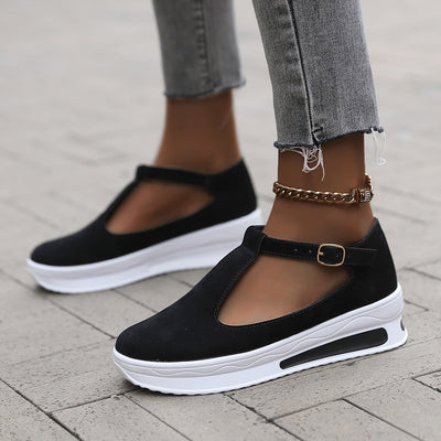 Damen verstellbare Tragekomfort Sneakers Fudus