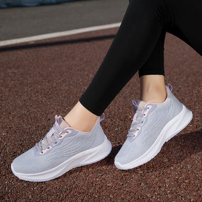 Damen Leichte Atmungsaktive Lauf-Sneaker mit Verbesserter Komforttechnologie Fudus