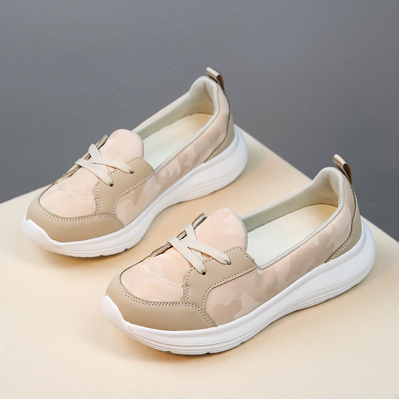 Damen Freizeit Slip-On Walking Sneakers Fudus