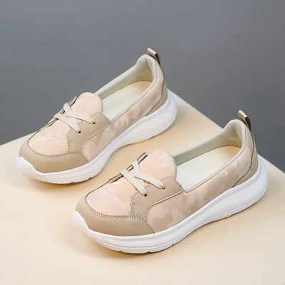 Damen Freizeit Slip-On Walking Sneakers Fudus