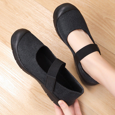 Damen verstellbare Riemen Casual Flats Fudus