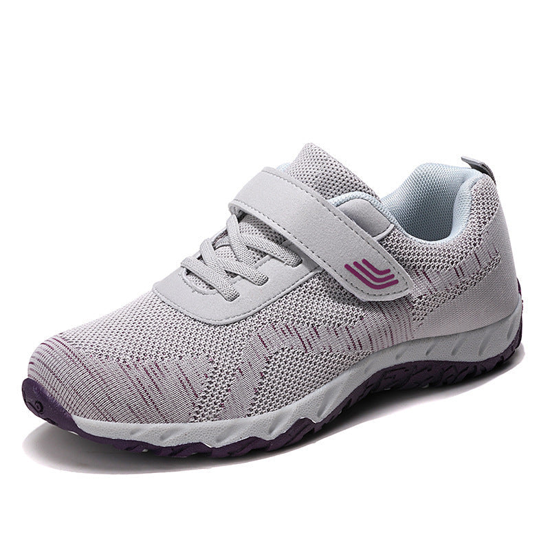 Damen Vielseitige Komfort Sport Sneakers mit verstellbarem Riemen Fudus
