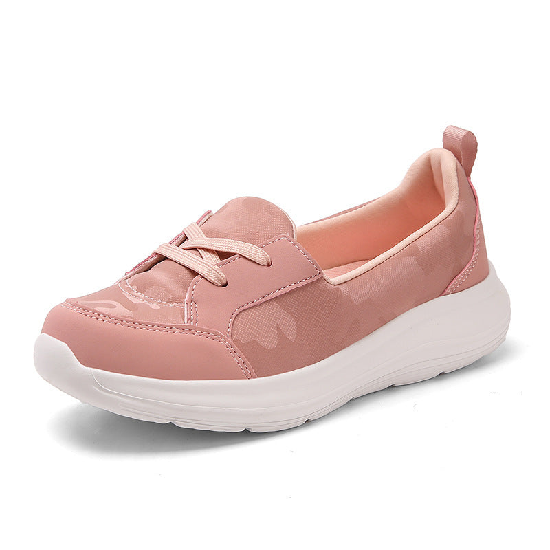 Damen Freizeit Slip-On Walking Sneakers Fudus