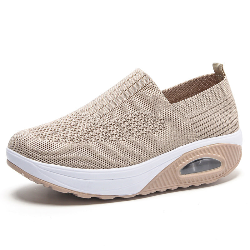 Damen Slip-On Atmungsaktive Lauf-Sneaker Fudus