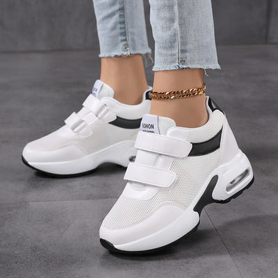 Damen Sneaker mit Klettverschluss und Luftpolsterung Fudus