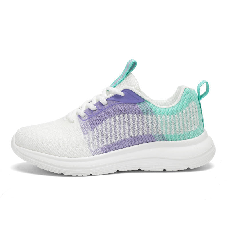 Damen Atmungsaktive Strick Lauf Sneaker Fudus
