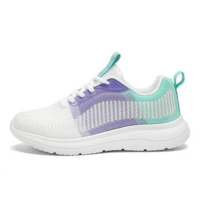 Damen Atmungsaktive Strick Lauf Sneaker Fudus