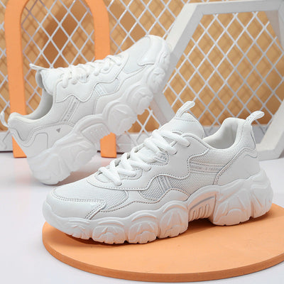 Damen Chunky Mesh Sport Sneakers mit verbesserter Dämpfung Fudus