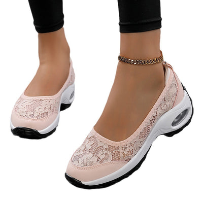 Damen Atmungsaktive Spitzen Slip-On Sneaker Fudus