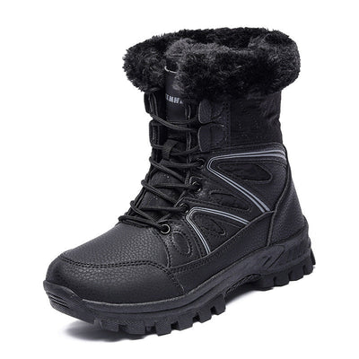 Damen isolierte Schneestiefel mit Kunstpelzfutter Fudus